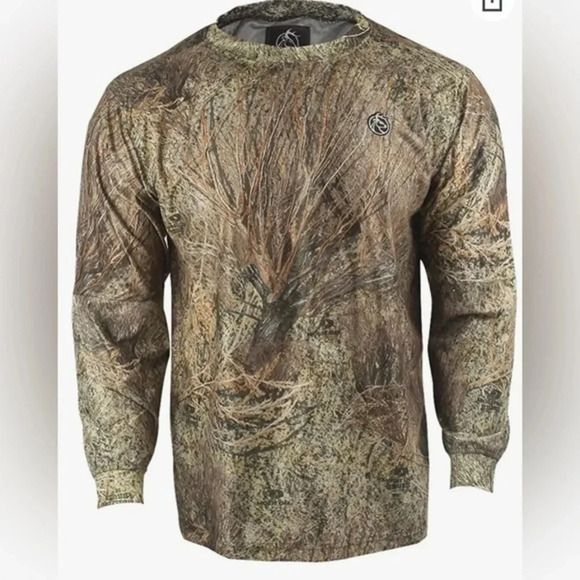Rutwear Men’s All-Season Moisture Wicking Crew Neck Shirt - Picture 1 of 9